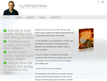 Tablet Screenshot of nutritionraw.com